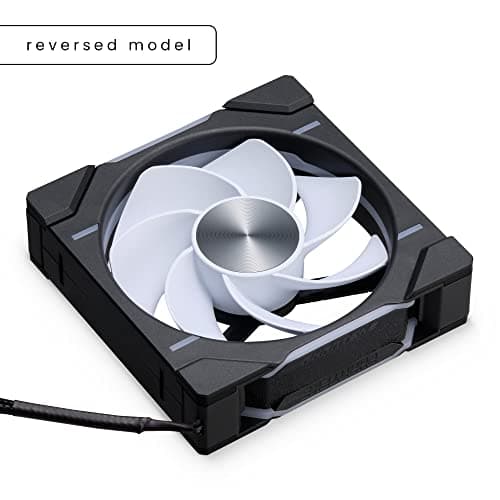 Phanteks D30-120 120mm Black PWM RGB Reversed image