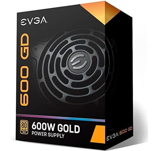 EVGA 600 GD 600W Non-Modular 80+ Gold Certified image