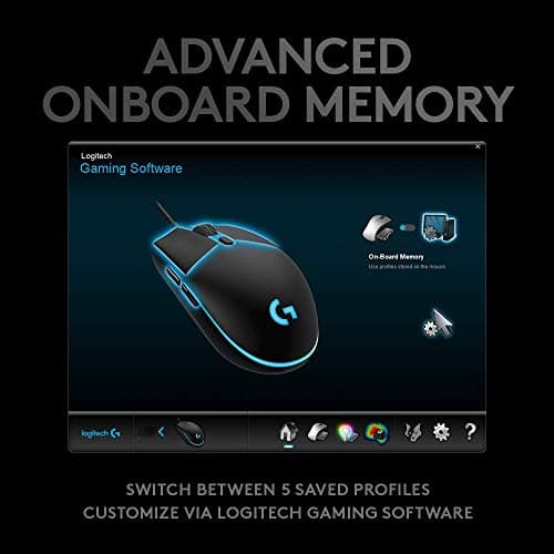 Logitech G PRO Hero Wired Optical Gaming Mouse image