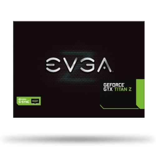 EVGA GeForce GTX Titan Z 12GB GDDR5 Black / Silver image