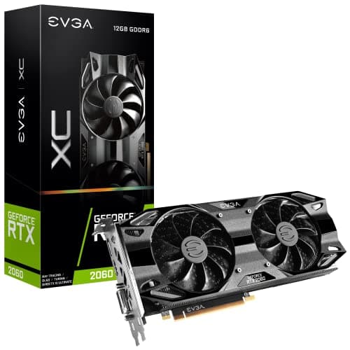EVGA XC GAMING GeForce RTX 2060 12GB GDDR6 Black image