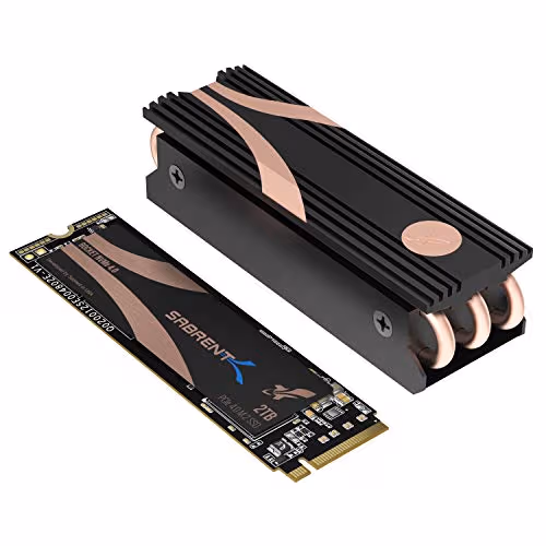 Rocket NVMe 4.0 SSD - 2TB M.2 2280 PCIe 4.0 NVMe TLC SSD + Heatsink main image