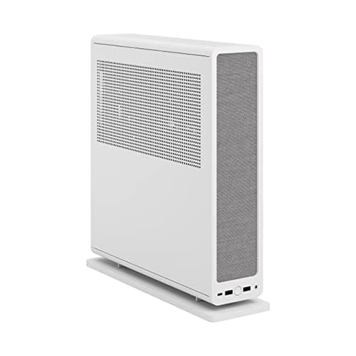Fractal Design Ridge PCIe 4.0 Mini-ITX Tower White Mesh Side Panel, USB 3.2 Gen 2 Type-C, USB 3.2 Gen 1 Type-A image