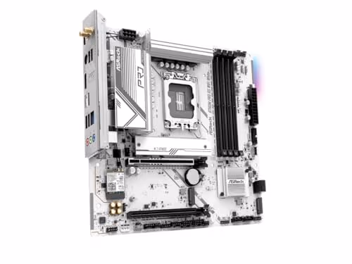ASRock B760M Pro RS WiFi White DDR5 Micro ATX image