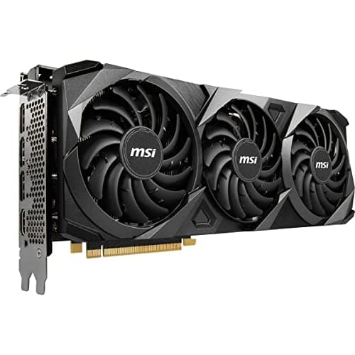 MSI VENTUS 3X OC GeForce RTX 3070 Ti 8GB GDDR6X Black / Silver image