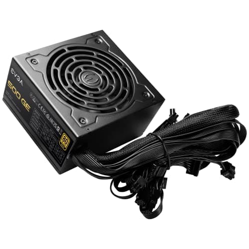 EVGA GE Black ATX 500W Non-Modular 80+ Gold Certified image
