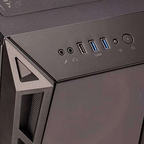 Cougar Turret RGB ATX Mid Tower Black Tempered Glass image