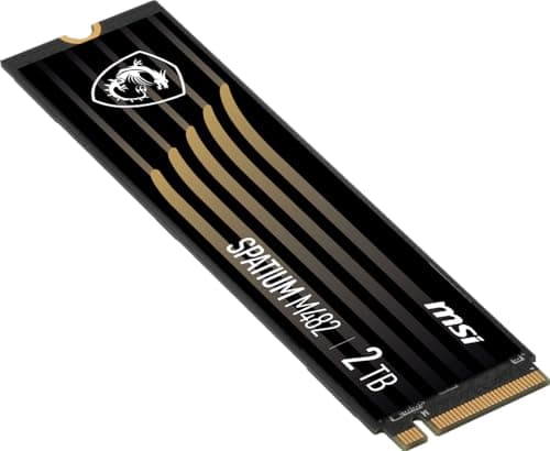 MSI SPATIUM M482 2TB SSD M.2-2280 PCIe 4.0 X4 NVMe image