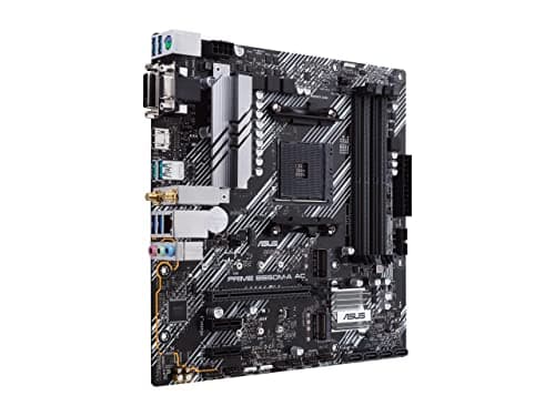Asus B550 PRIME M-A AC AM4 DDR4 Micro ATX image