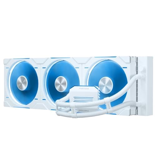 Phanteks GLACIER ONE 420D30 Water 420mm 71.93 CFM White image