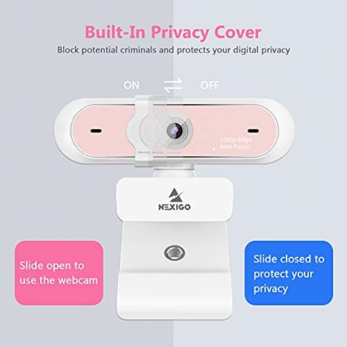 NexiGo N660P 1080p 720p 480p USB 2.0 Type-A Webcam image