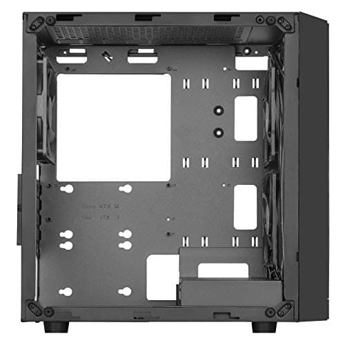 Silverstone PS15 PRO MicroATX Mid Tower Black Tempered Glass Side Panel image