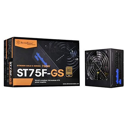 Silverstone ST75F-GS-V3 Black 750W Fully Modular 80+ Gold image