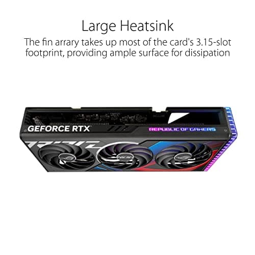 Asus ROG STRIX GAMING OC GeForce RTX 4070 Ti 12GB GDDR6X Black image