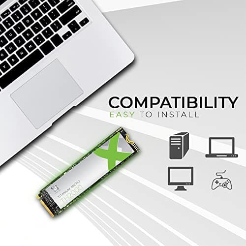 Titanium Micro TH2000 512GB SSD M.2 PCIe 3.0 NVMe image