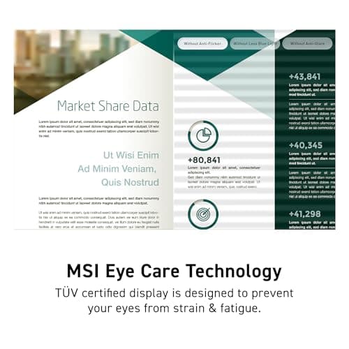 MSI PRO MP225 21.5" 1080p 100Hz IPS Monitor image