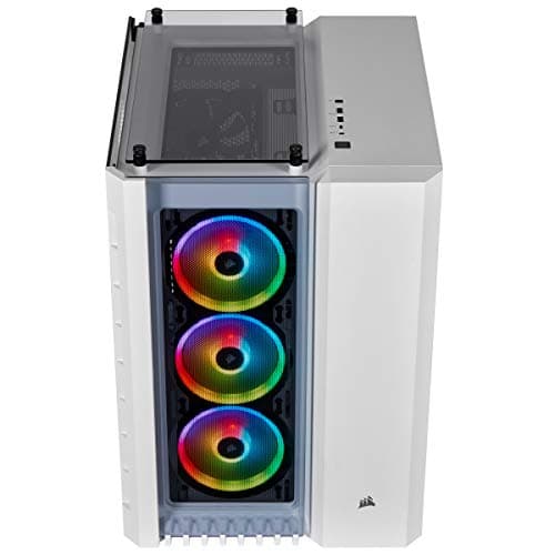 CORSAIR Crystal Series 680X RGB High Airflow Tempered Glass ATX Smart Case, White image