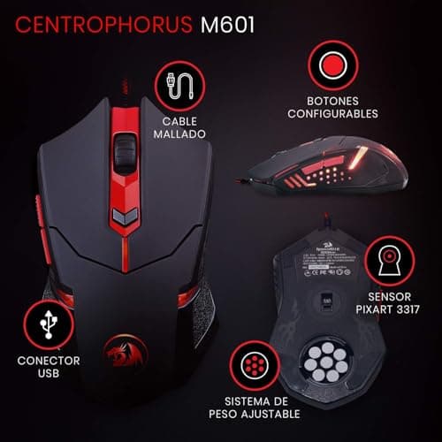 Redragon S101 Wired Gaming Keyboard With Optical Mouse image
