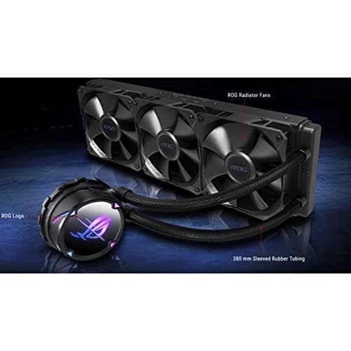 Asus ROG STRIX LC II 80.95 CFM Water 360mm Black image