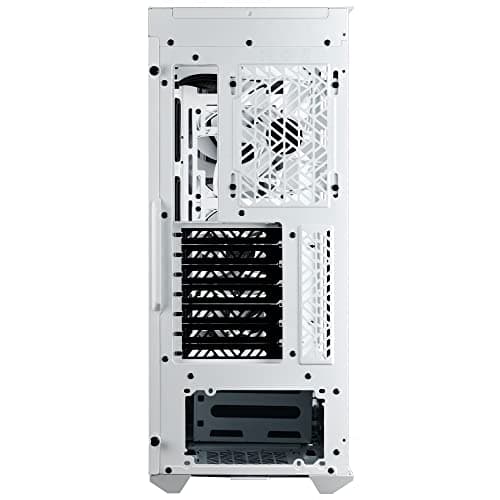Cooler Master MasterBox 520 Mesh ATX Mid Tower White with Tempered Glass Side Panel and USB 3.2 Gen 2 Type-C, USB 3.2 Gen 1 Type-A image