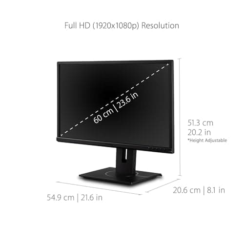 ViewSonic VG2440 24" 1080p 60Hz VA Monitor image