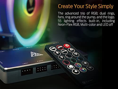 GAMDIAS CHIONE M2 Water 240mm Black image