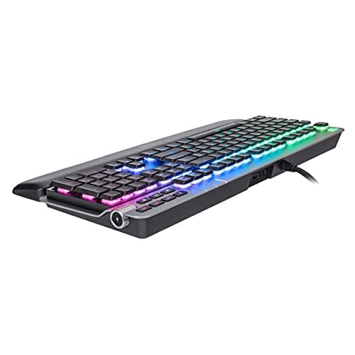 Thermaltake ARGENT K6 RGB Wired Cherry MX Low Profile Red Gaming Keyboard image