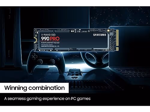 Samsung 990 Pro 2TB SSD M.2-2280 PCIe 4.0 x4 NVMe image