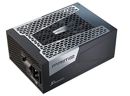 SeaSonic PRIME TX 1300 Black / Silver ATX 1300W Fully Modular 80+ Titanium Certified image