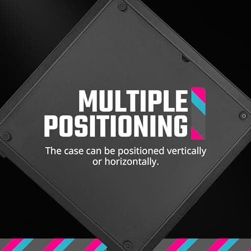 Cooler Master Q300L V2 MicroATX Mini Tower Black Tempered Glass Side Panel image