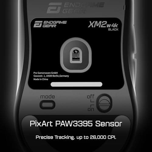 Endgame Gear XM2w 4k Wired/Wireless Optical Gaming Mouse image