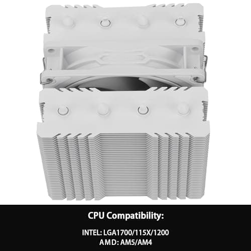 Thermalright Peerless Assassin 90 SE Air 110mm 32.77 CFM White / Silver image