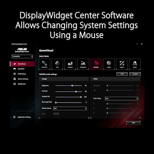 Asus ROG Swift OLED PG49WCD 49" 5120x1440 144Hz QD-OLED Curved Monitor image