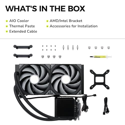 TRYX PANORAMA Water 280mm 100.3 CFM Black image