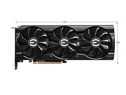 EVGA XC3 ULTRA GAMING GeForce RTX 3070 Ti 8GB GDDR6X Black image
