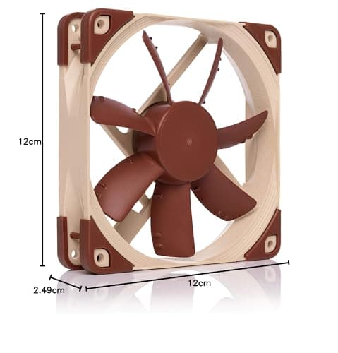Noctua S12A FLX 120mm Brown image