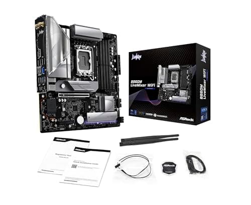 ASRock B860M LiveMixer WiFi DDR5 Micro ATX image