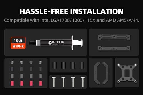 ID-COOLING FROZN A400 45.8 CFM Air 123mm Black image