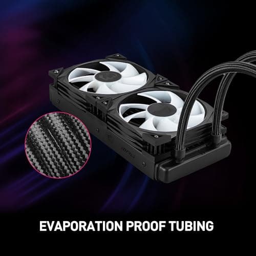 MSI MPG CORELIQUID D240 Water 240mm 77.4 CFM Black image