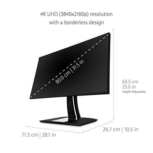 ViewSonic VP3268-4K 31.5" 4K 60Hz IPS Monitor image