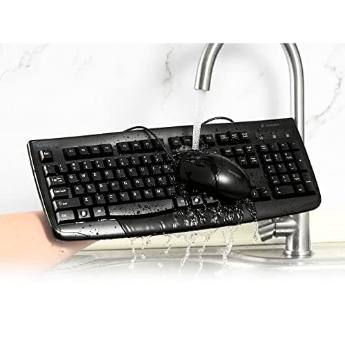 Kensington K70316US Wired Standard Keyboard With Optical Mouse image