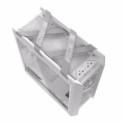 ASUS ROG Strix Helios II White Edition EATX mid-Tower Gaming PC case image