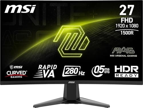 MSI MAG 276CXF 27" 1080p 280Hz VA Curved Monitor main image
