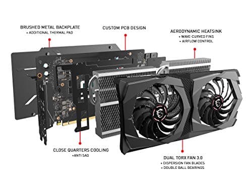MSI GAMING Z GeForce RTX 2070 8GB GDDR6 Black image