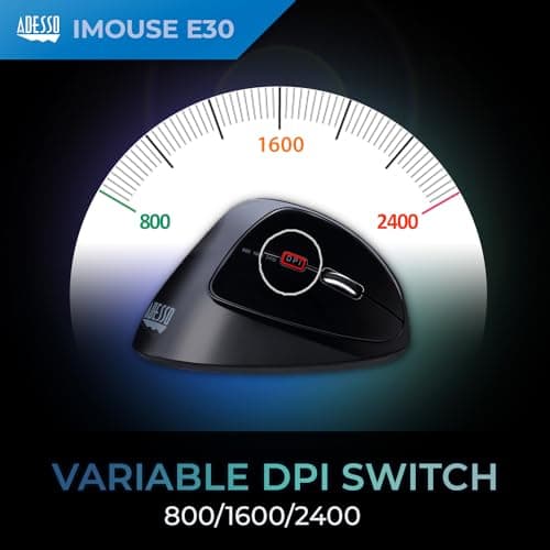 Adesso iMouse E30 Wireless Optical Mouse image