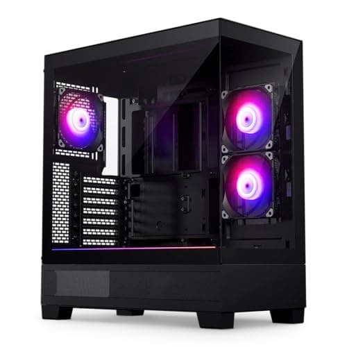 Phanteks XT View ATX Mid Tower Black Tempered Glass Side Panel main image