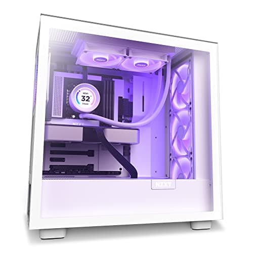 NZXT Kraken Elite Water 240mm RGB 78.02 CFM White image