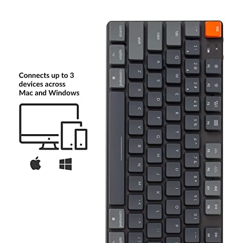 Keychron K5 SE Bluetooth/Wired Slim Keychron Optical Brown Low Profile Mechanical Keyboard image