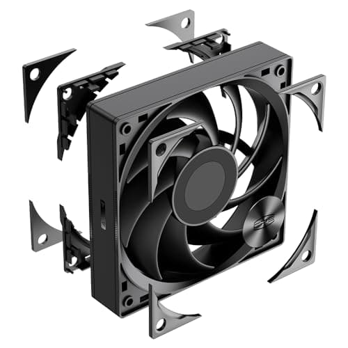 PC Cooler RZ620 Air 158mm 86.73 CFM Black / Silver image