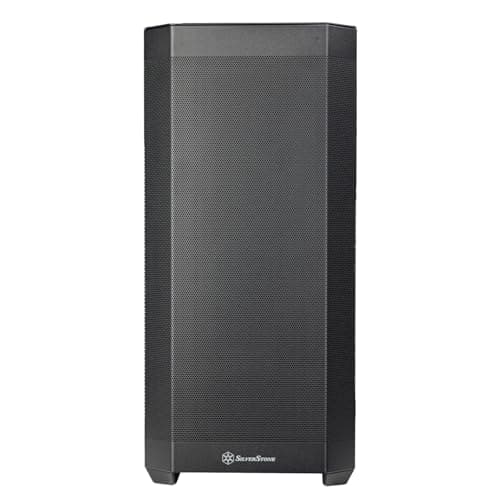 Silverstone SETA H2 ATX Full Tower Black with Mesh Side Panel and USB 3.2 Gen 2 Type-C, USB 2.0 Type-A image